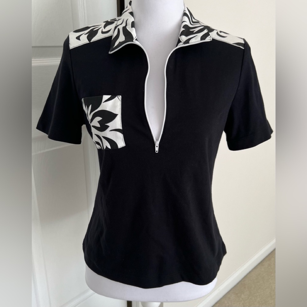 Patchington Short Sleeve Top - Size Small